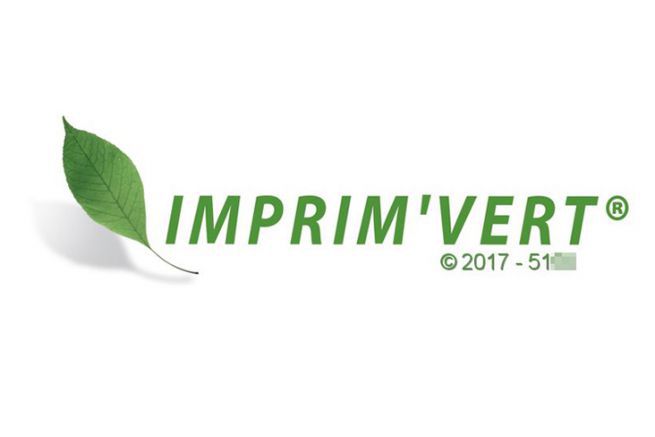 Logo du label Imprim'vert